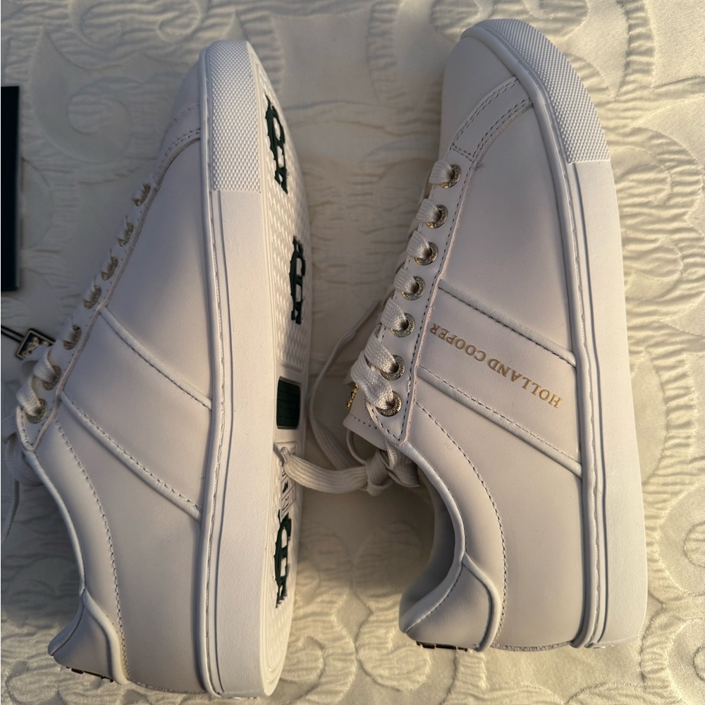 Holland Cooper Women's White Sneakers - Picture 10 of 10
